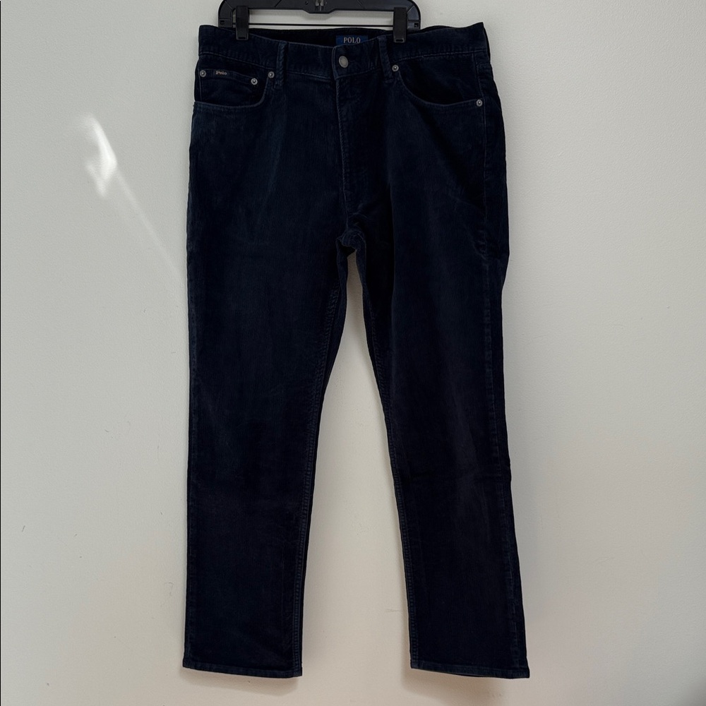 Ralph Lauren Navy Corduroy Pants